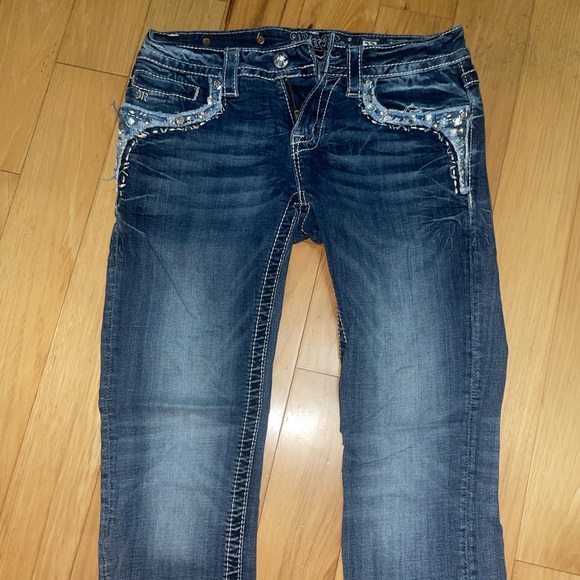 MISS ME jeans - Capri sz 27 - Picture 4 of 6